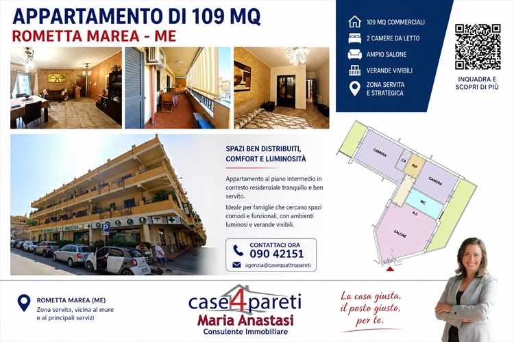 IN VENDITA A ROMETTA MAREA MESSINA