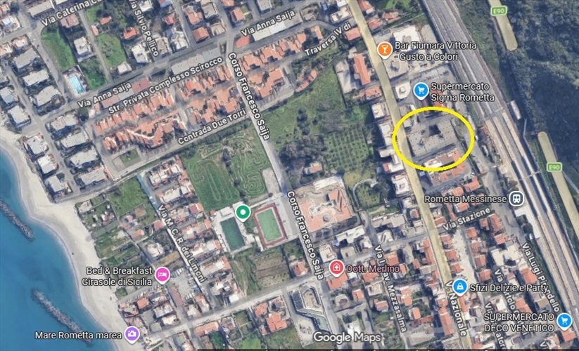 IN VENDITA A ROMETTA MAREA MESSINA