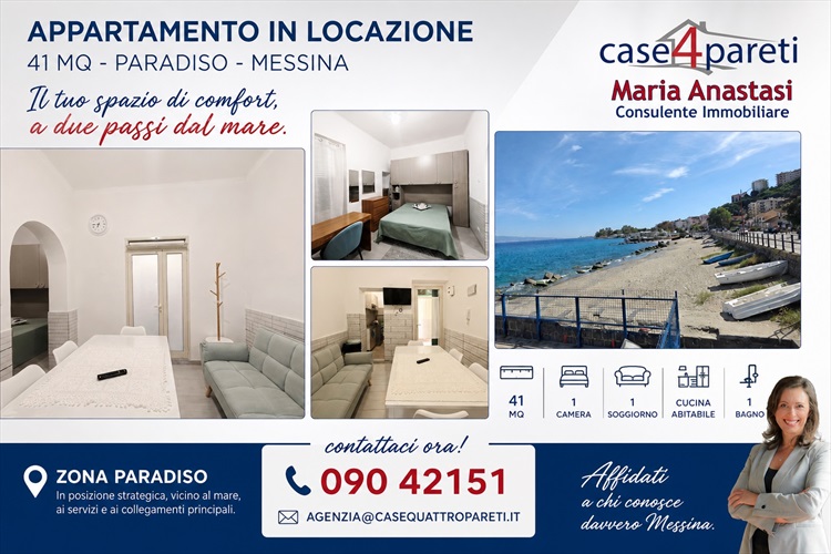 in locazione messina casequattropareti