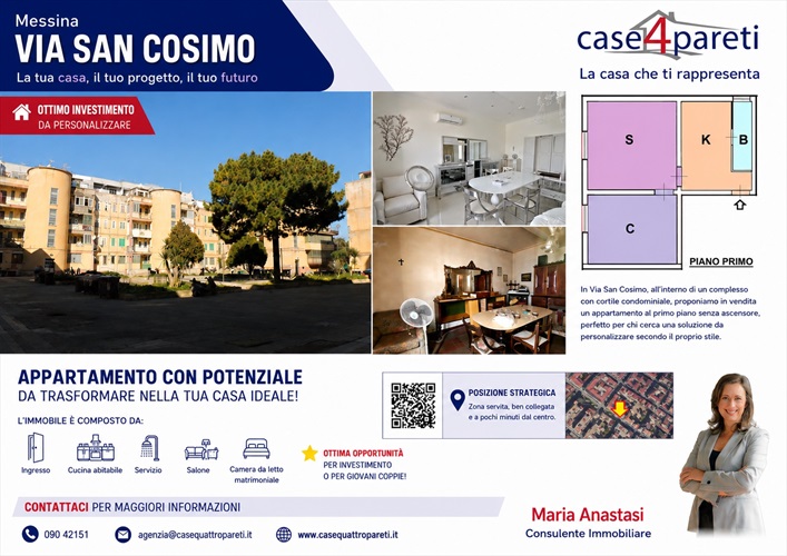 in vendita messina casequattropareti